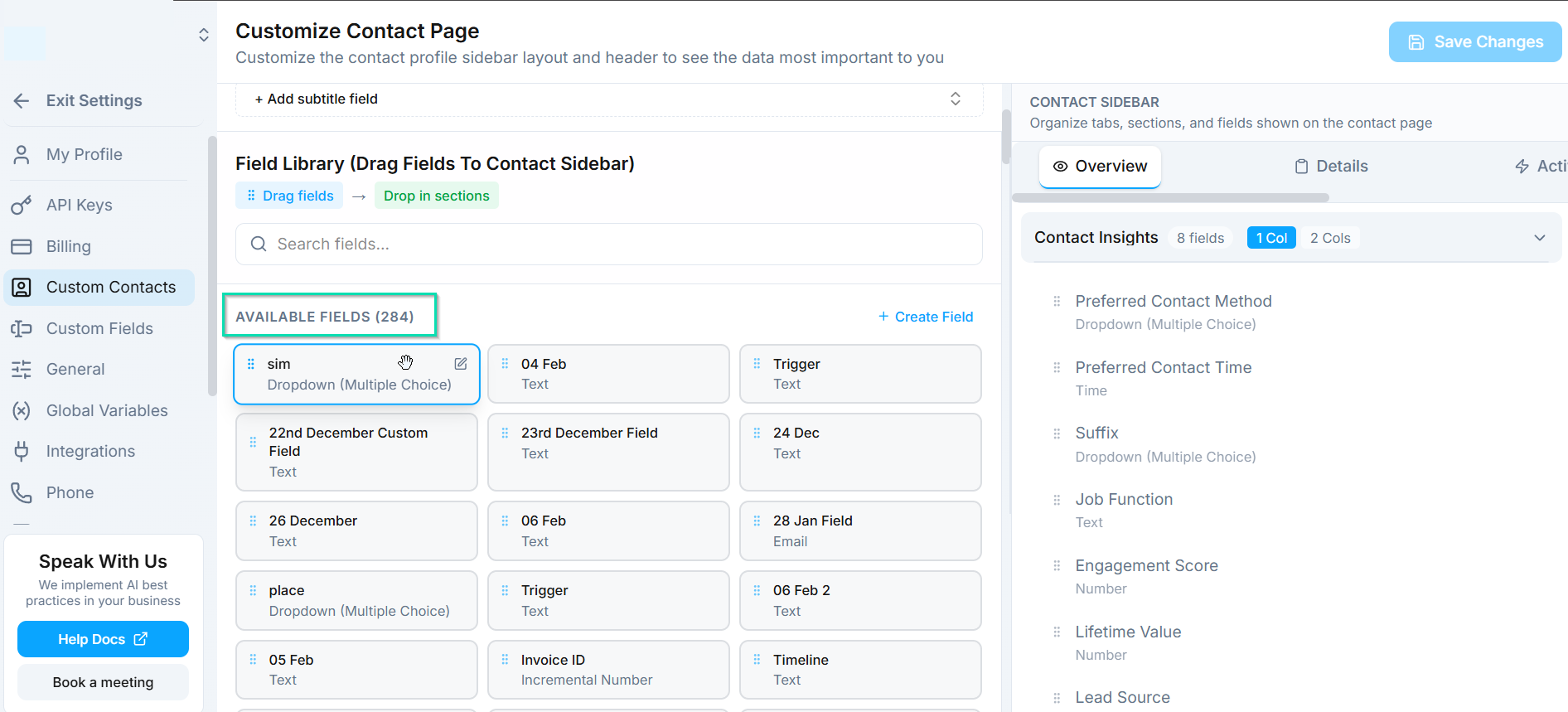 Drag and drop